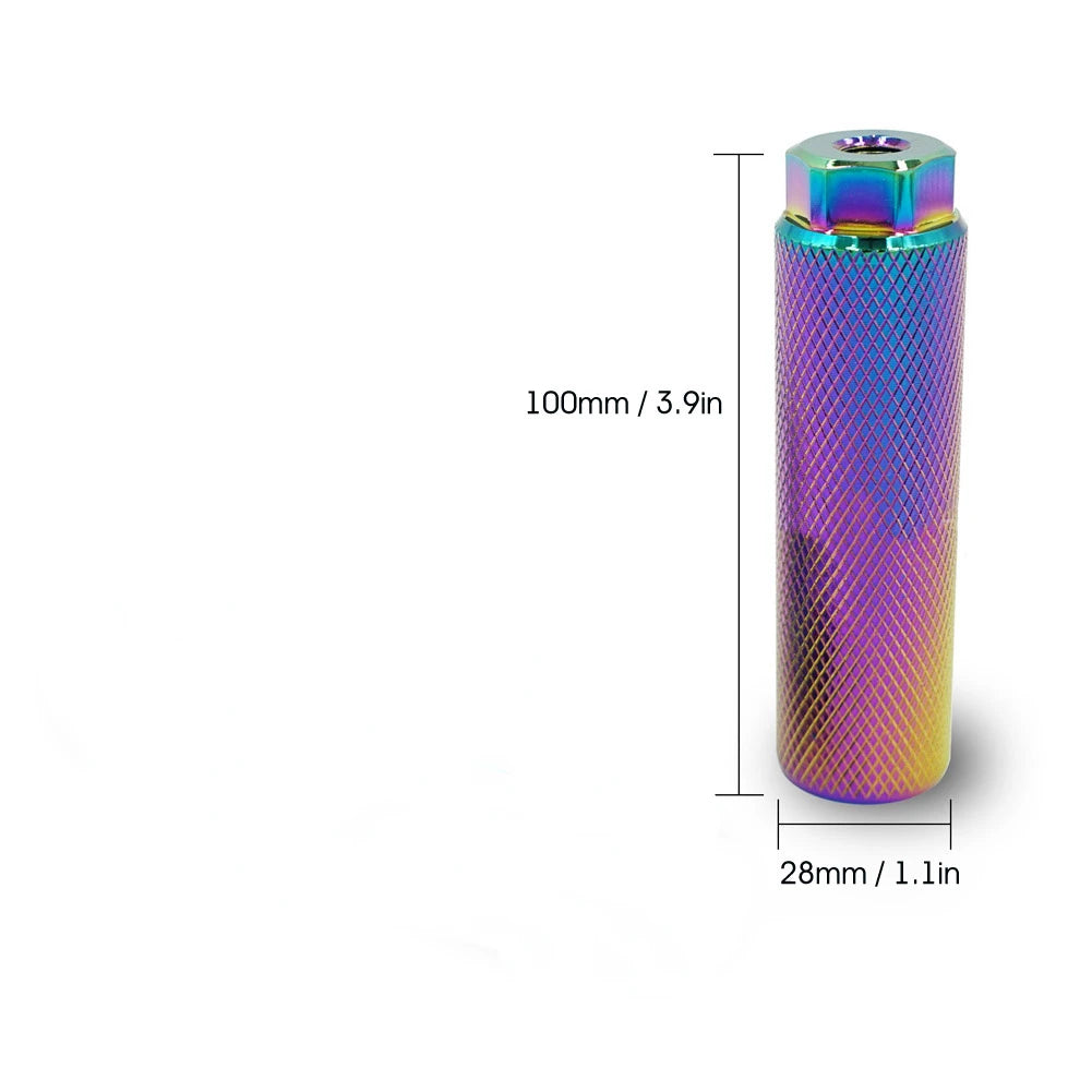 1PCS Alloy Foot Stunt Peg – Non-Slip Axle Footrest for MTB & BMX Bikes