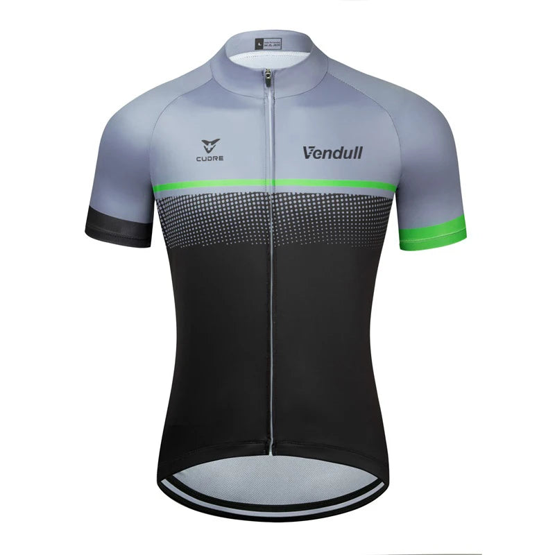 2023 VENDULL Men’s Cycling Jersey – Breathable & Quick-Dry Racing Shirt