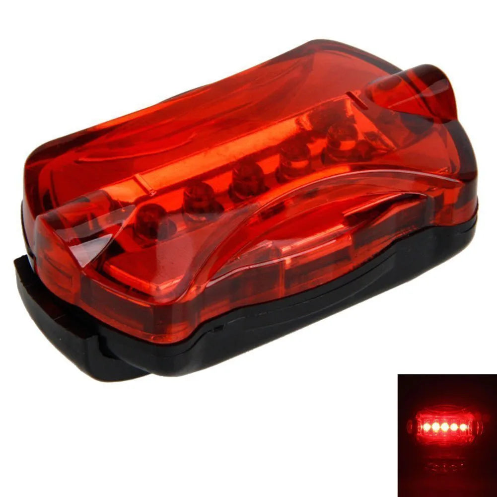 Bicycle Tail Light High-Brightness LED Front Rear Lamp IPX5 Waterproof for MTB Road Bikes