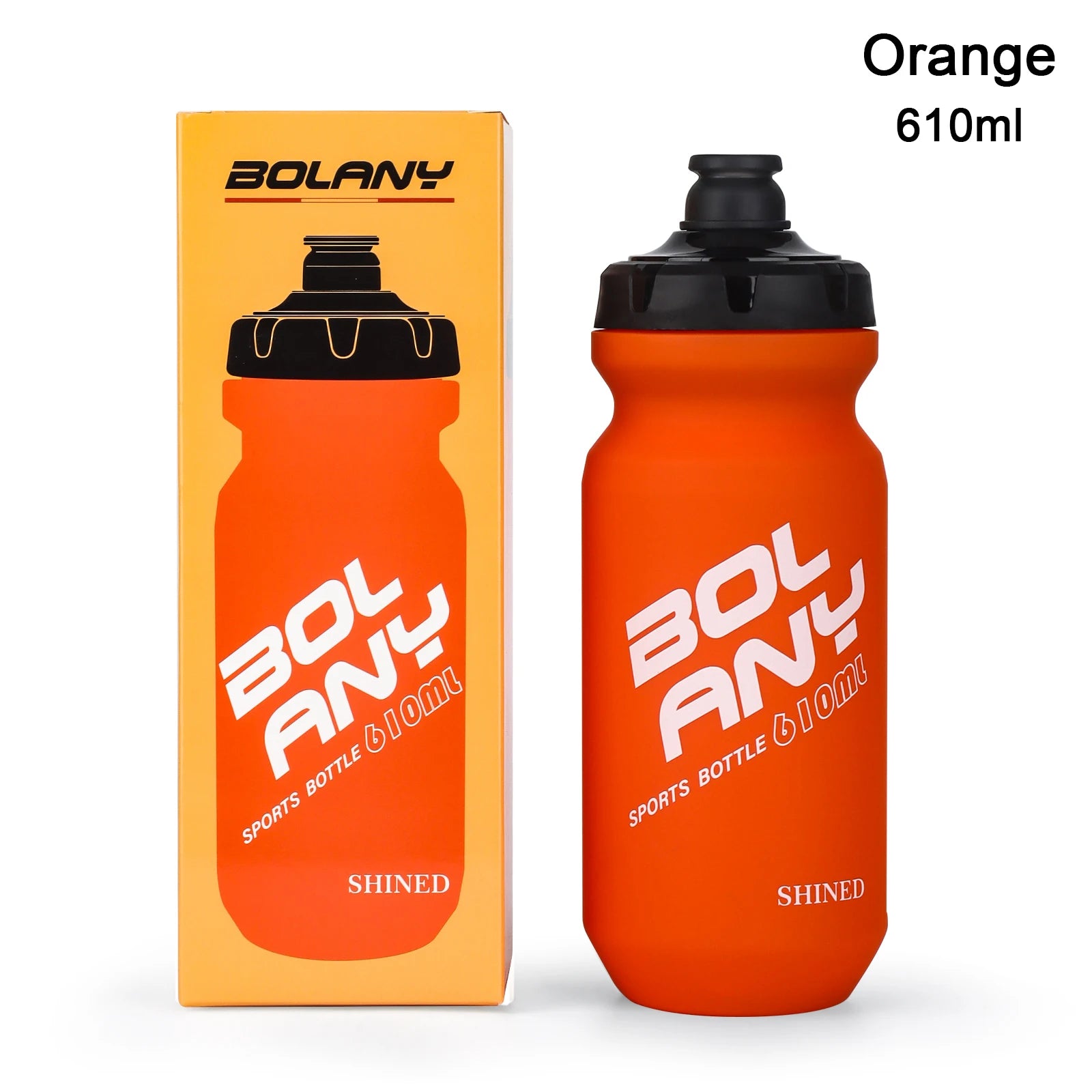 BOLANY 610ML Leak-Proof Bicycle Water Bottle – Squeeze & Hydrate On the Go!
