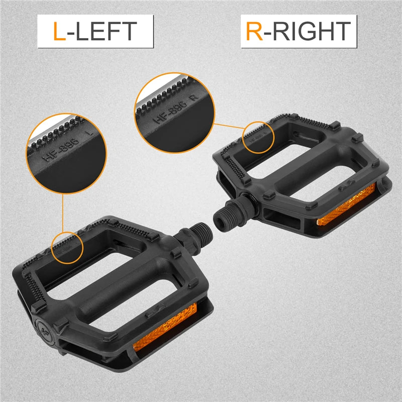WEST BIKING Anti-Slip MTB & Road Bike Pedals – Lightweight, Durable & Secure Grip for Cycling Performance