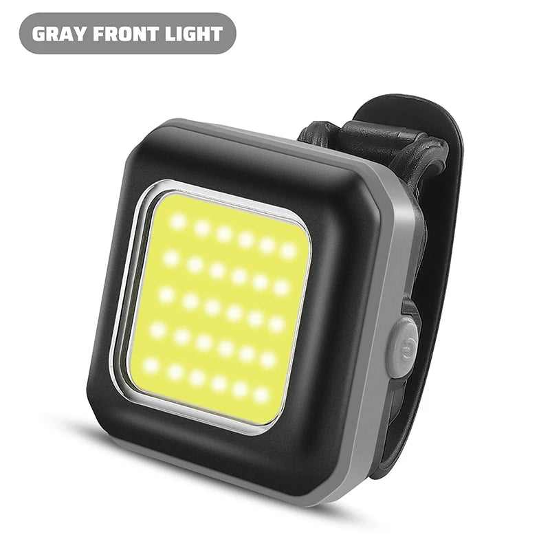 WEST BIKING Bicycle Front & Rear LED Light – USB Type-C Rechargeable Headlight & Taillight for Cycling Safety