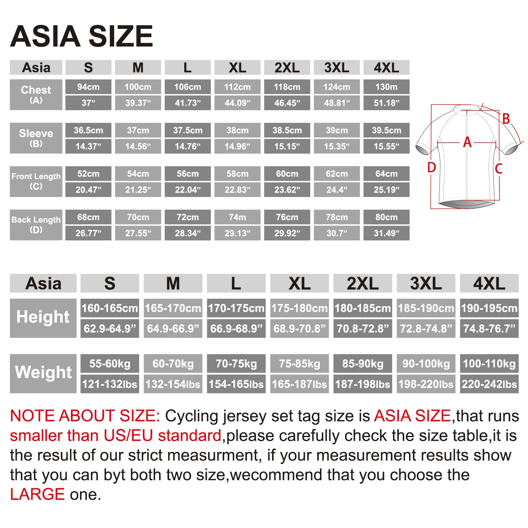 X-TIGER Men's Cycling Jersey – Quick-Dry & Breathable MTB Bicycle Clothing