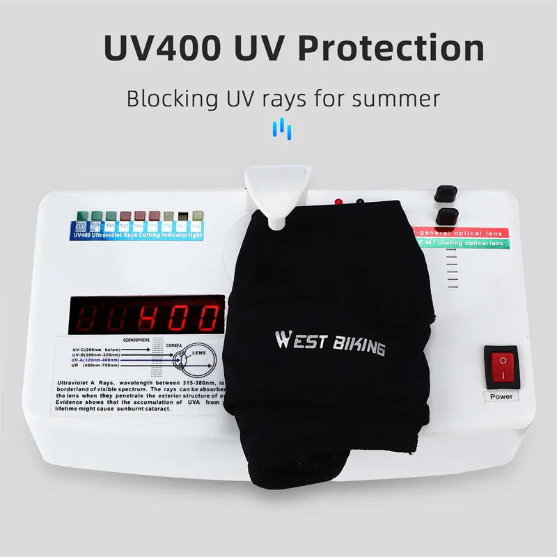 WEST BIKING Ice Silk Cycling Cap – Cooling, Breathable Summer Balaclava for MTB, Road Bike & Outdoor Sports