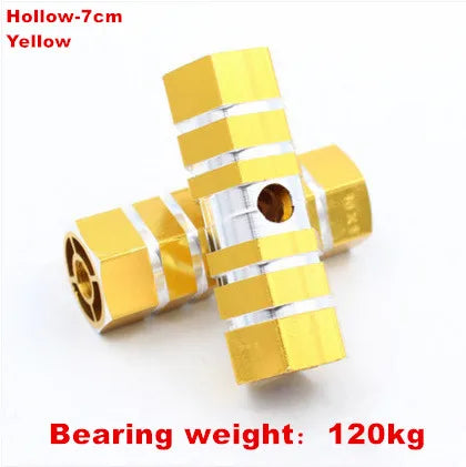 Aluminum Alloy Bike Pedal Foot Pegs – Anti-Slip BMX & Road Cycling Pedals