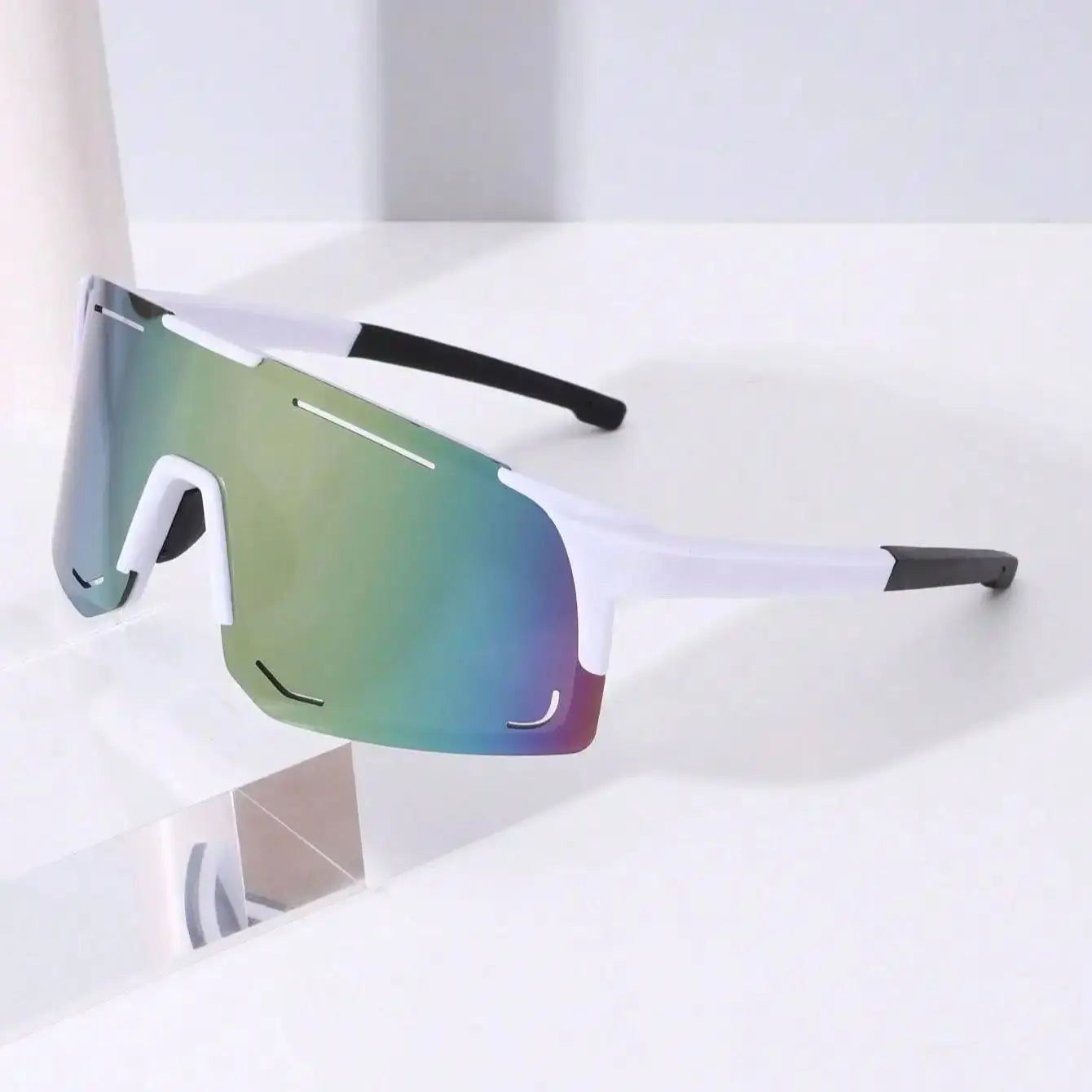 Polarized Cycling Sunglasses – UV Protection & Windproof Eyewear for Road Biking