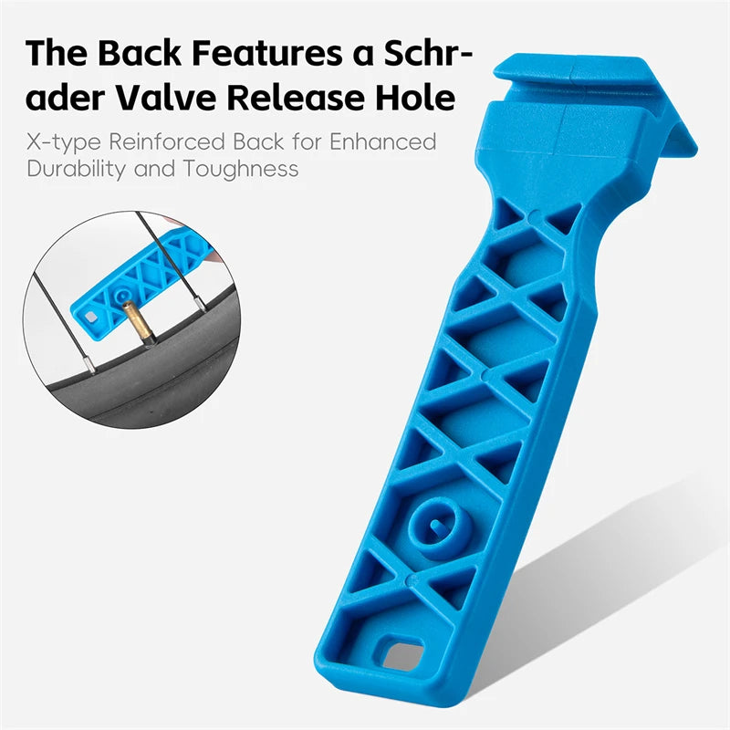 WEST BIKING Double-Head Bicycle Tire Lever – Lightweight, Multi-Function Tool for MTB & Road Bike Repairs