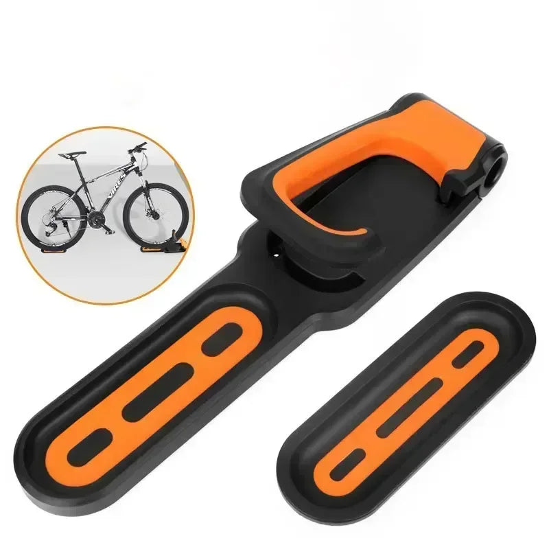 Bicycle Wall Mount Rack – Durable Alloy Hook for MTB & Road Bikes