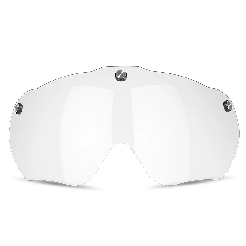 WEST BIKING Cycling Helmet Magnetic Goggles – Single Lens Safety Eyewear for MTB & Road Bike Helmets