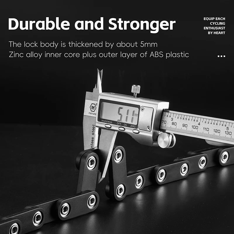 WEST BIKING 4-Digit Folding Password Lock – Durable, Anti-theft & Waterproof Bike Security