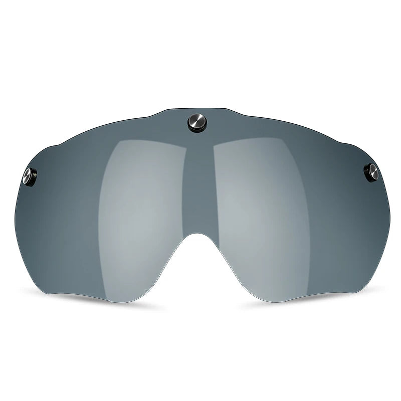 WEST BIKING Cycling Helmet Magnetic Goggles – Single Lens Safety Eyewear for MTB & Road Bike Helmets