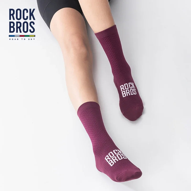 ROCKBROS ROAD TO SKY Cycling Socks – High-Performance Breathable Sport Socks