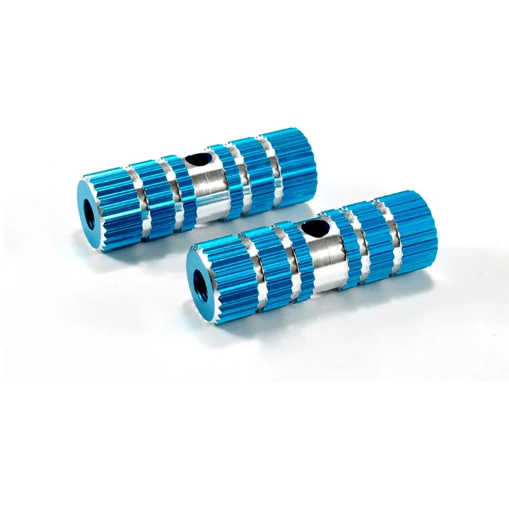 1 Pair Bike Pedals Axle Foot Rest Pegs – Anti-Slip Aluminum Alloy BMX, MTB, Road Bicycle Pedals