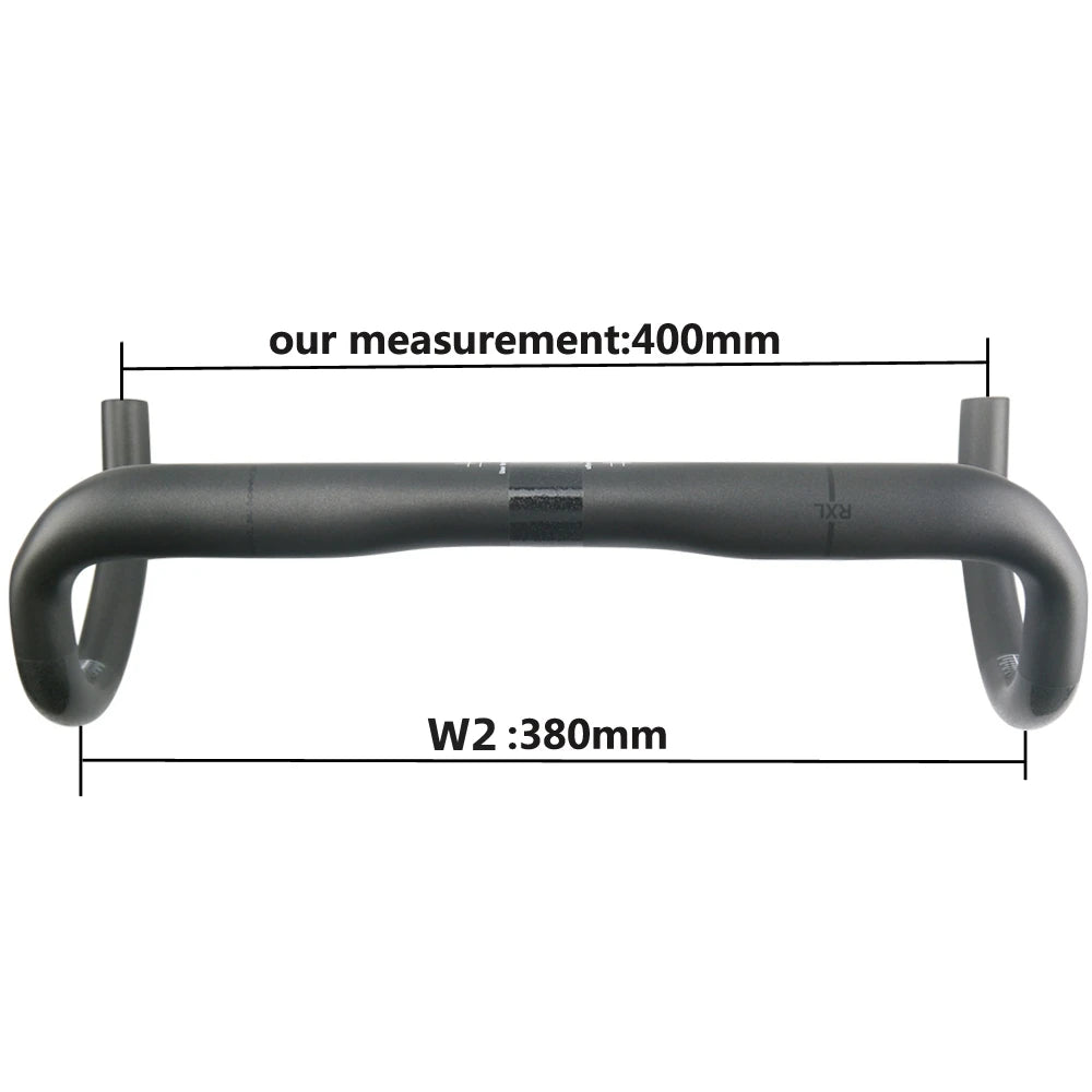 RXL SL Carbon Drop Bar – Lightweight & Aerodynamic for Road Racing