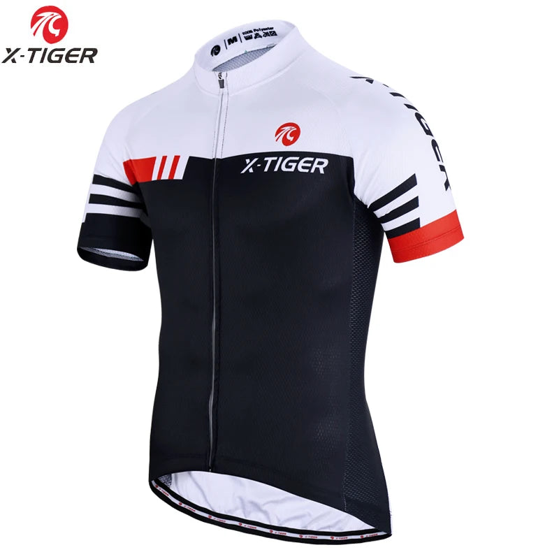 X-TIGER Summer Pro Cycling Jersey – Lightweight & Breathable Performance Wear