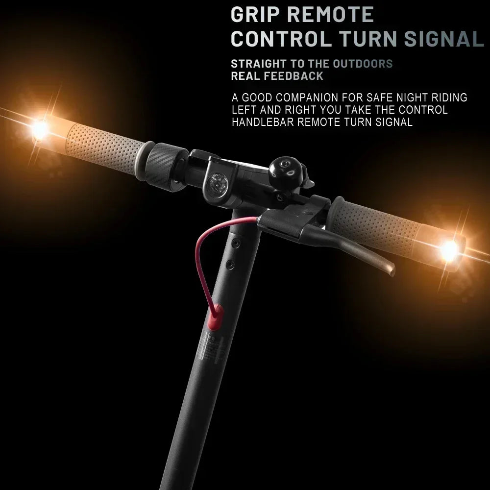 Universal LED Handlebar Turn Signal Lights Safe Stylish Indicators for Xiaomi M365 Pro 1S Pro 2 Mi3