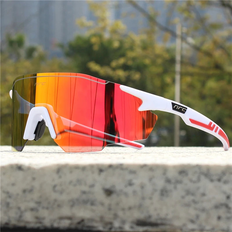 NRC UV400 Cycling Sunglasses – Photochromic & Impact-Resistant