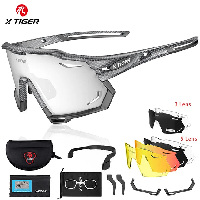 X-TIGER Cycling Sunglasses – UV400 Polarized Protection for Ultimate Performance