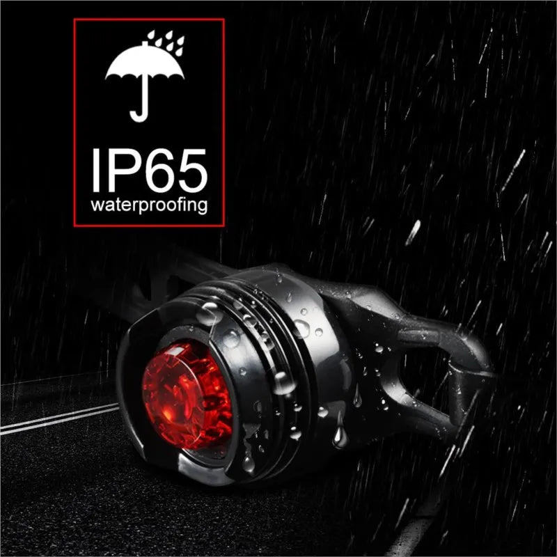 ZK30 3-in-1 8000 Lumen Bike Light – USB Rechargeable, Super Bright LED Headlight & Taillight