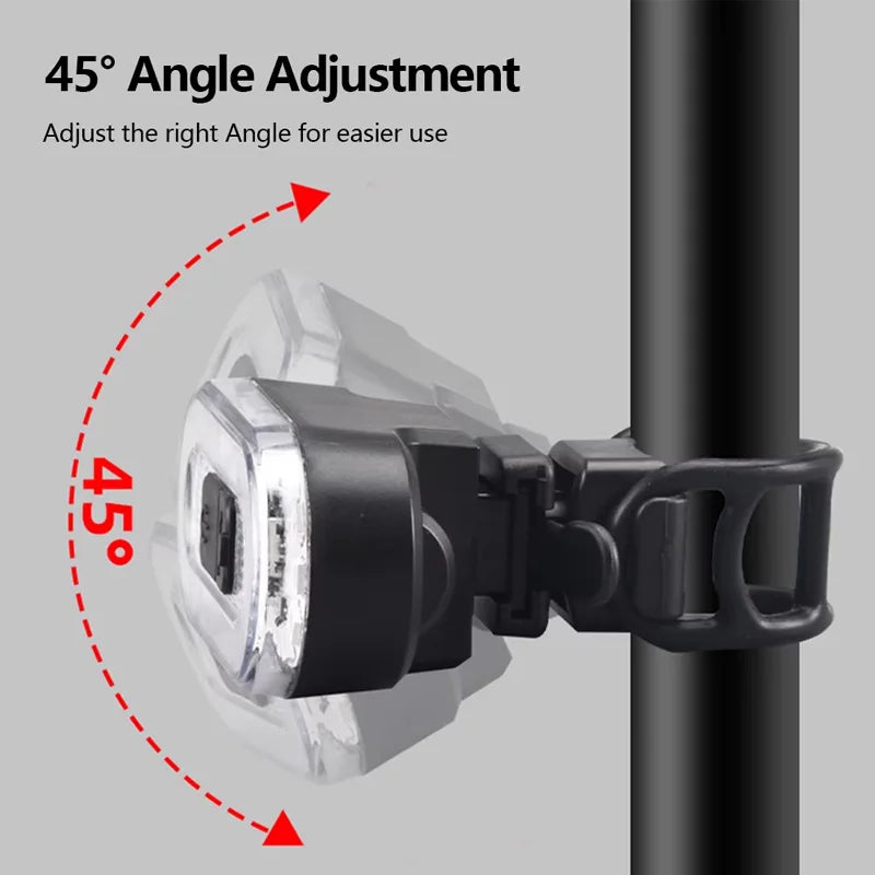 Bike Rear Light LED USB Rechargeable – Ultra-Bright Waterproof Taillight for MTB & Road Cycling