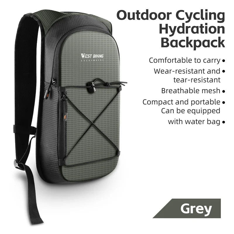 WEST BIKING Ultralight Cycling Backpack – 7L Hydration Bag for Outdoor Activities