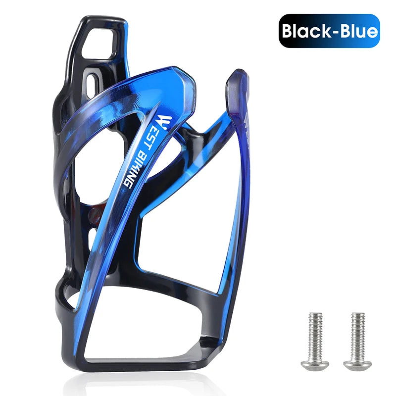WEST BIKING Gradient Color Bicycle Water Bottle Cage – Ultralight & Durable