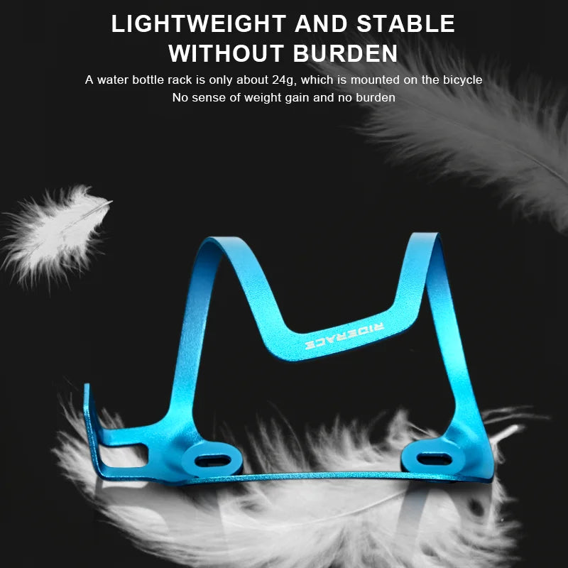 RIDERACE Lightweight Aluminum Bike Bottle Cage – Secure & Durable