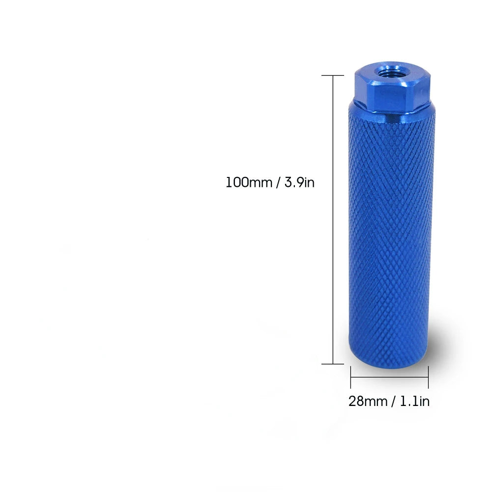 1PCS Alloy Foot Stunt Peg – Non-Slip Axle Footrest for MTB & BMX Bikes