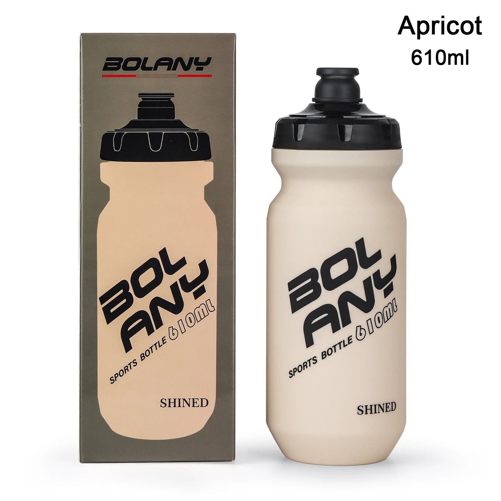 BOLANY 610ML Leak-Proof Bicycle Water Bottle – Squeeze & Hydrate On the Go!