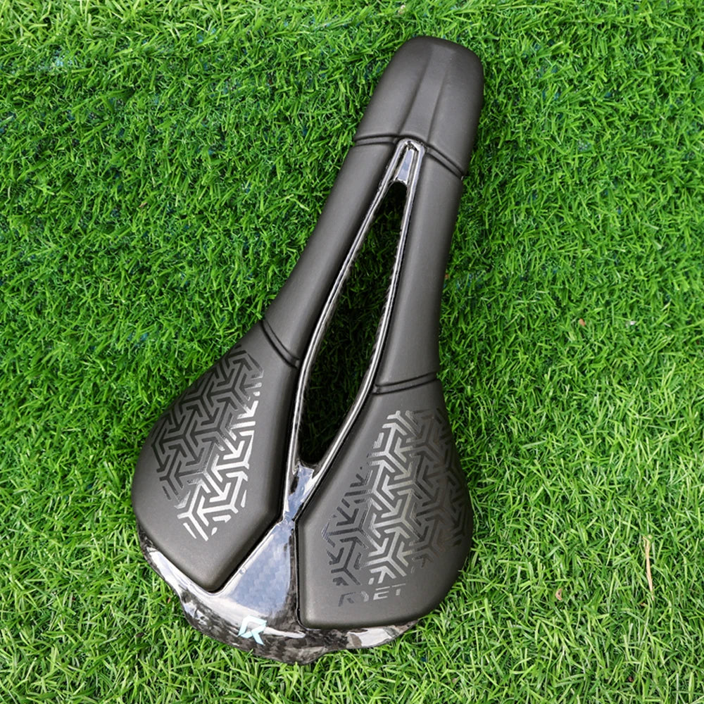 RYET Full Carbon 3D Printed Bike Saddle – Ultra-Lightweight Performance Saddle