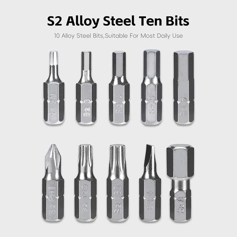 WEST BIKING Multi-Functional Ratchet Wrench Tool Set – Portable Cycling Maintenance Kit for Quick Repairs