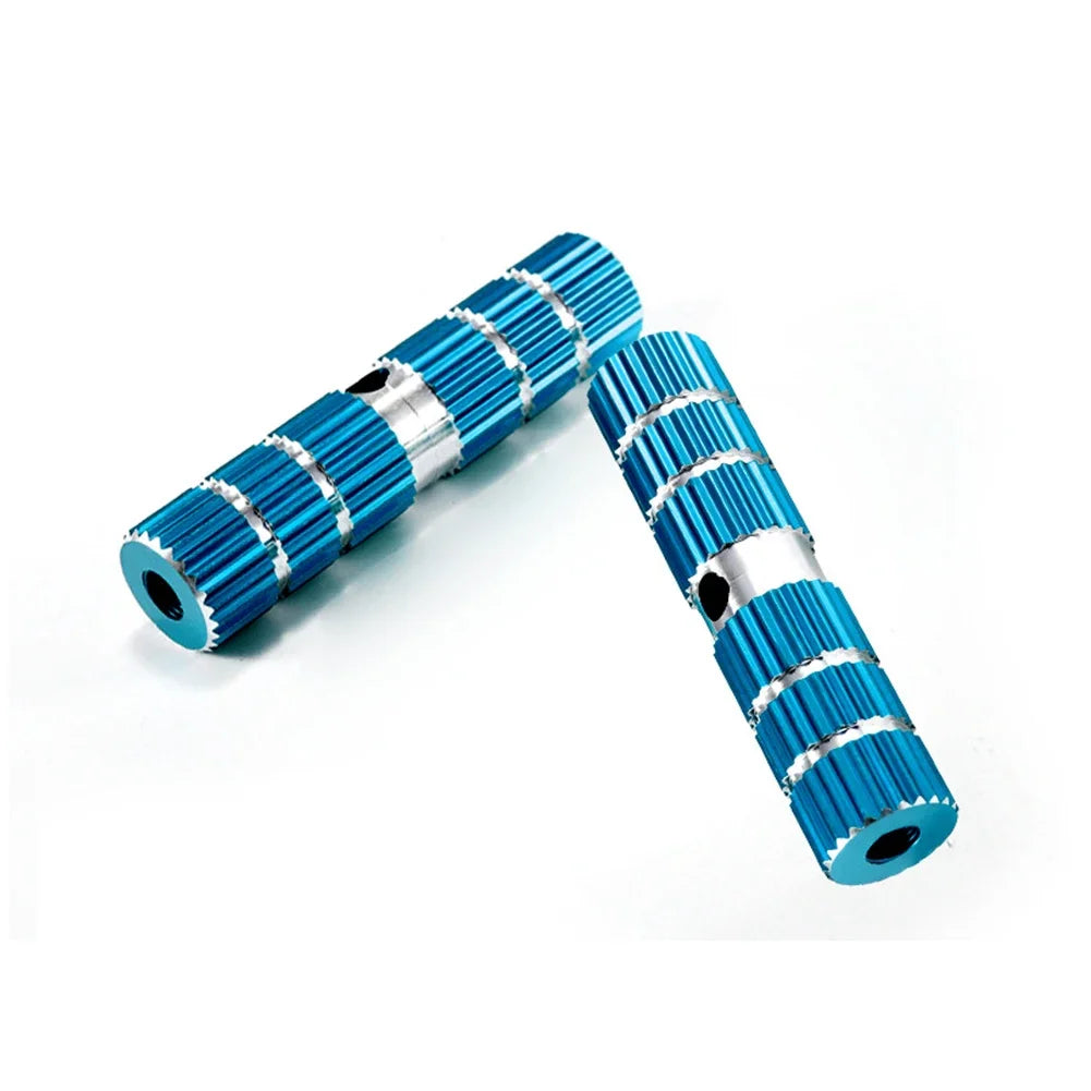 1 Pair Bike Pedals Axle Foot Rest Pegs – Anti-Slip Aluminum Alloy BMX, MTB, Road Bicycle Pedals