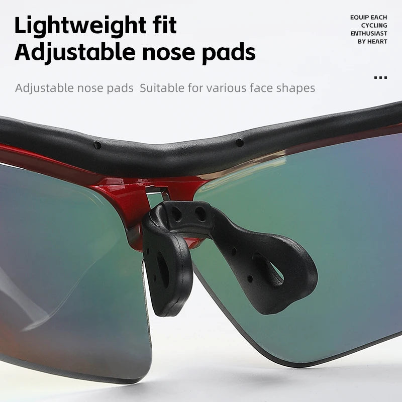 WEST BIKING Outdoor Cycling Sunglasses – UV400 Protection, Lightweight Sports Goggles for MTB & Road Cycling