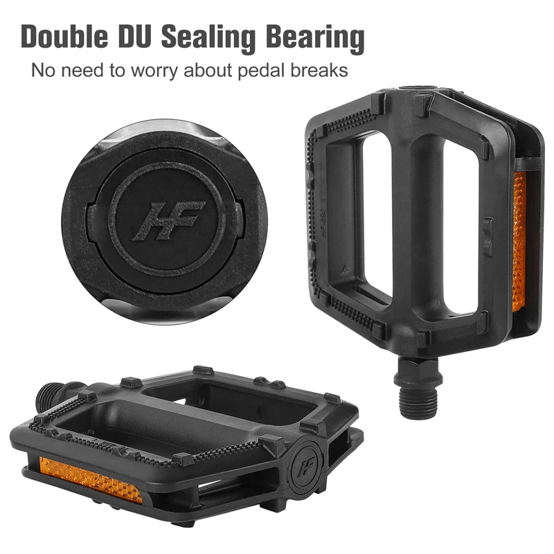 WEST BIKING Anti-Slip MTB & Road Bike Pedals – Lightweight, Durable & Secure Grip for Cycling Performance