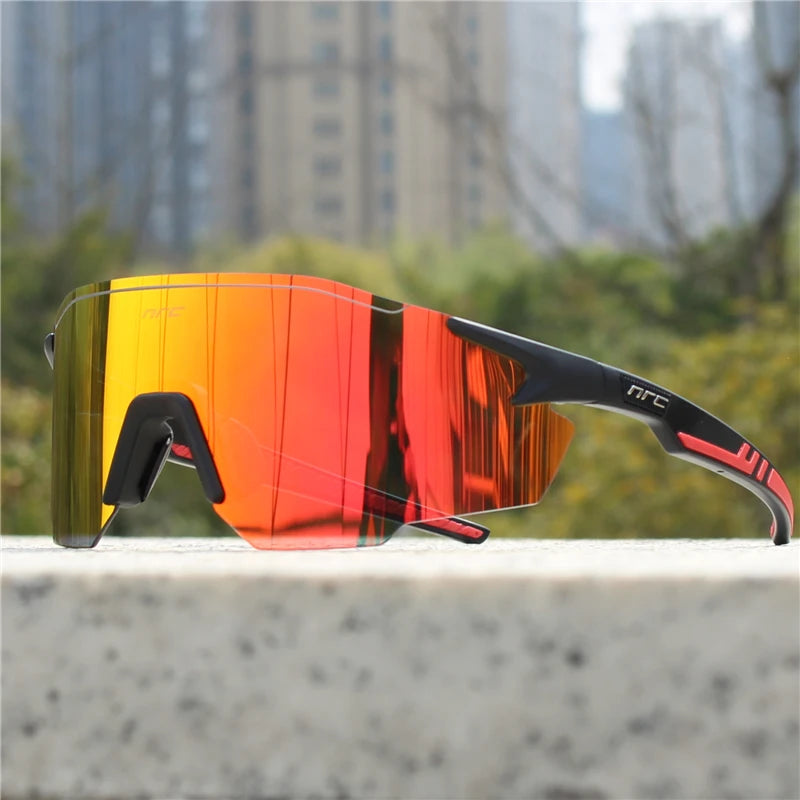 NRC UV400 Cycling Sunglasses – Photochromic & Impact-Resistant