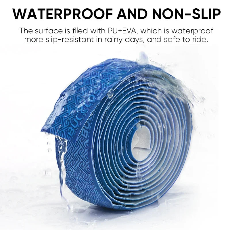 BUCKLOS Road Bike Handlebar Tape – Anti-Slip & Shock-Absorbing Grip