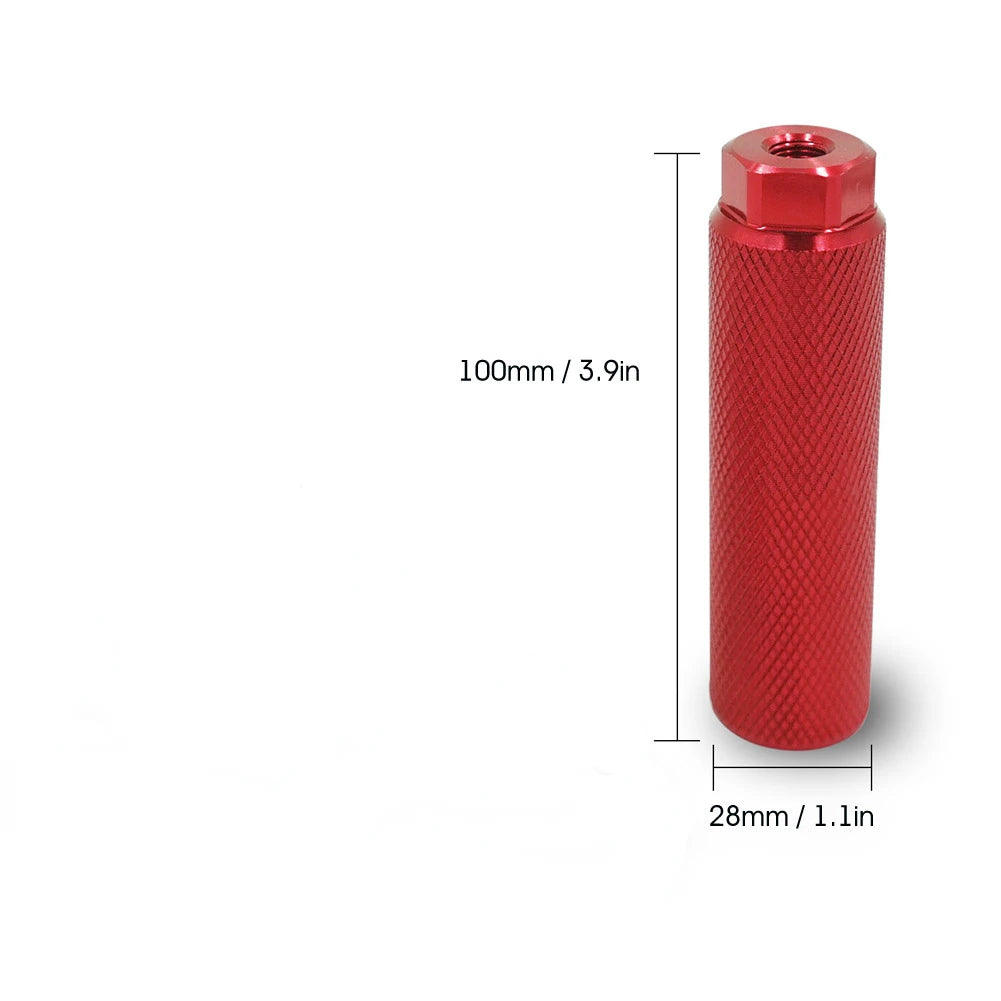 1PCS Alloy Foot Stunt Peg – Non-Slip Axle Footrest for MTB & BMX Bikes