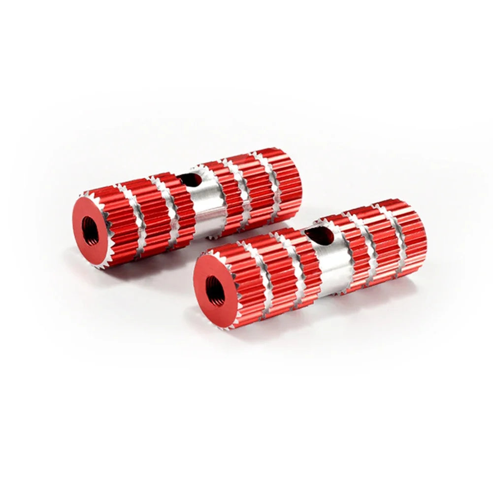 1 Pair Bike Pedals Axle Foot Rest Pegs – Anti-Slip Aluminum Alloy BMX, MTB, Road Bicycle Pedals