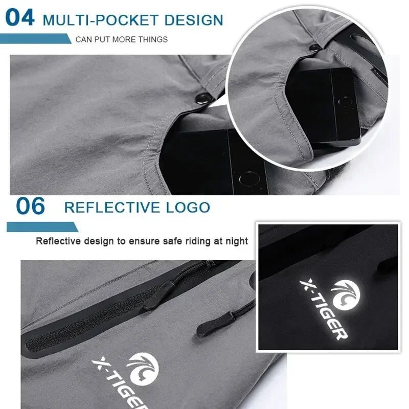 X-TIGER MTB Cycling Shorts – Waterproof & Breathable
