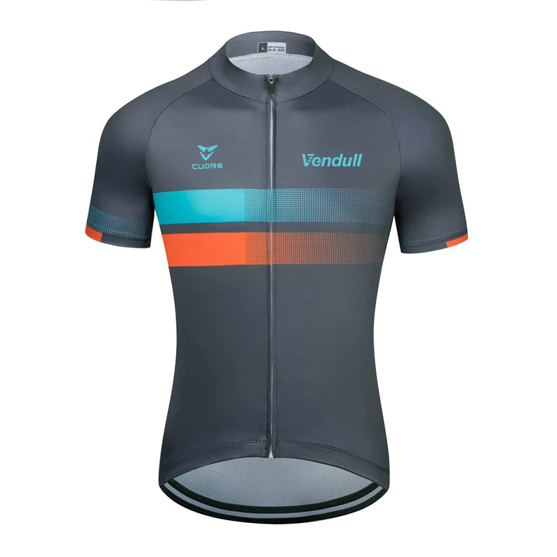 2023 VENDULL Men’s Cycling Jersey – Breathable & Quick-Dry Racing Shirt