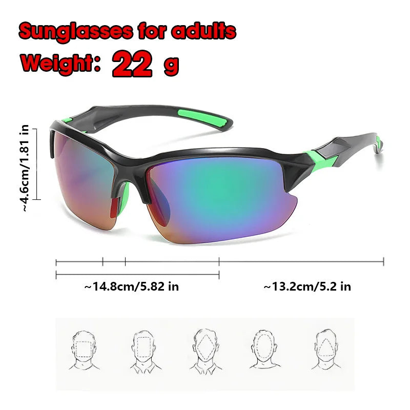 OCYCO Polarized Photochromic Cycling Sunglasses – UV400 Protection