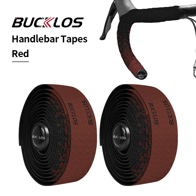 BUCKLOS Bicycle Handlebar Tape – Anti-Slip, Shock-Absorbing Cycling Grip Tape