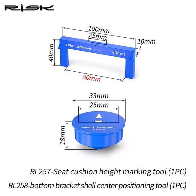 MTB & Road Bike Saddle Fitting & Measurement Tool