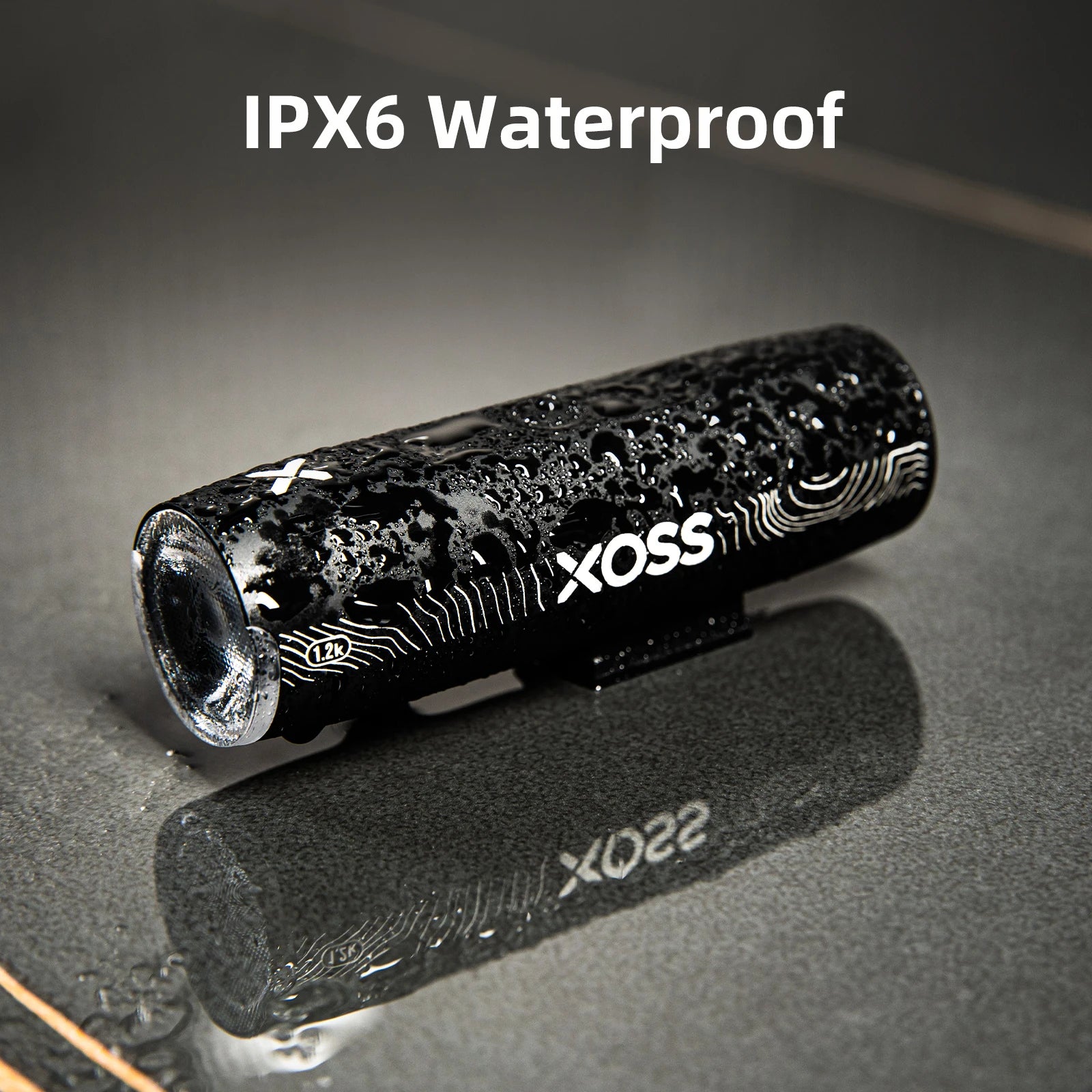 XOSS XL1200 Bike Headlight – 1200 Lumens, Waterproof, Rechargeable LED Bicycle Light