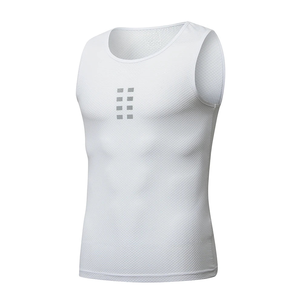 WOSAWE Sleeveless Cycling Base Layer – Breathable & Quick-Dry Undershirt