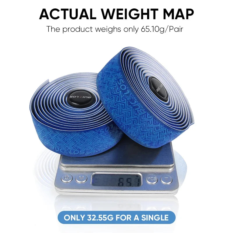 BUCKLOS Road Bike Handlebar Tape – Anti-Slip & Shock-Absorbing Grip
