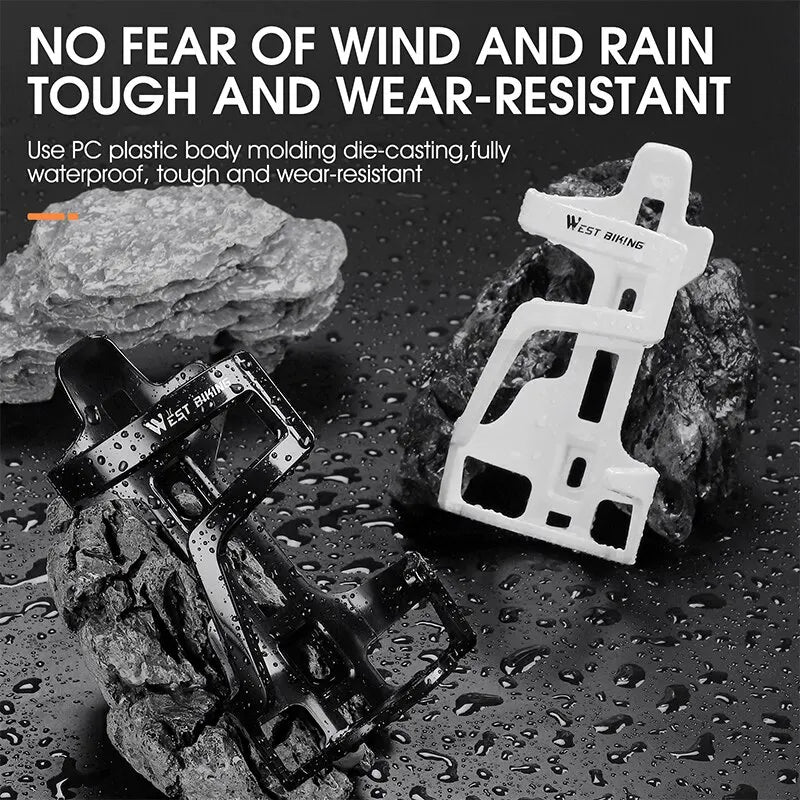 WEST BIKING Lightweight Bicycle Water Bottle Holder – Secure & Versatile