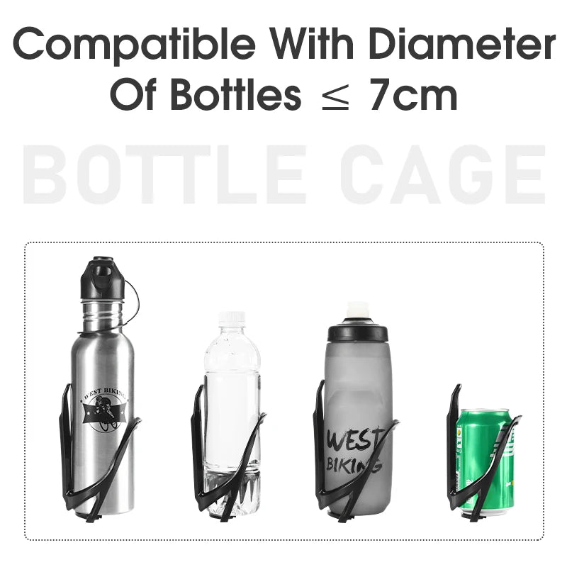 WEST BIKING Multicolor Bicycle Bottle Cage – Lightweight & Durable