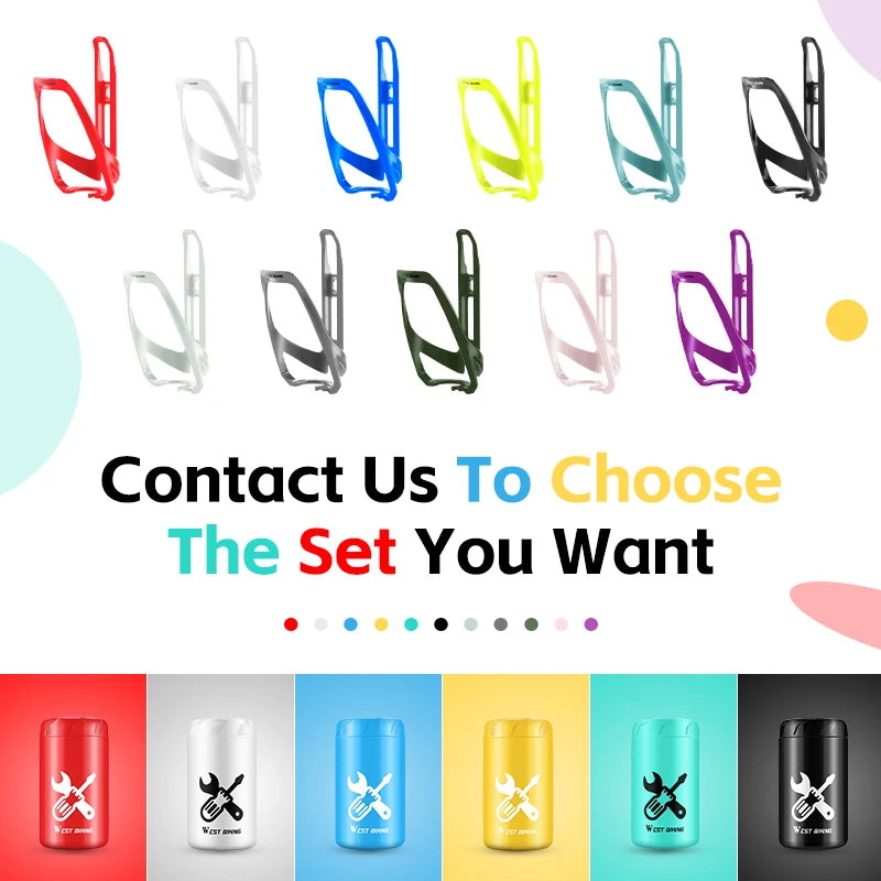 WEST BIKING Waterproof Bicycle Tool Capsule – Compact, Durable & Convenient Storage for Repair Kits