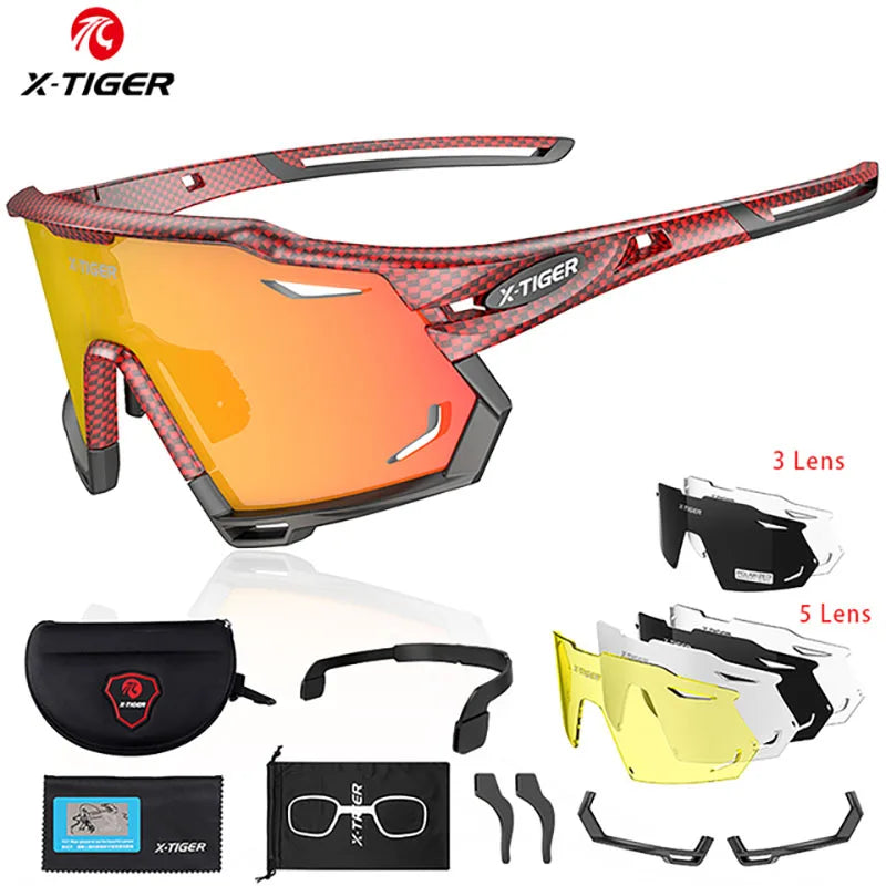 X-TIGER Cycling Sunglasses – UV400 Polarized Protection for Ultimate Performance
